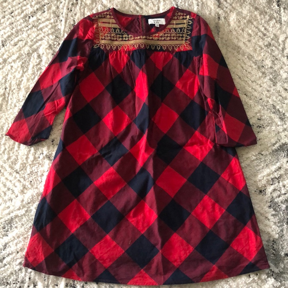 Girls plaid dress/tunic